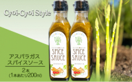 アスパラガス スパイスソース 2本(1本あたり200ml) 調味料 ソース ウスターソース[No.5735-1873]