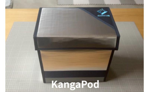 AIRIVA KangaPod2 ショルダーなし　プレミアムレッド　保冷 保冷ケース 冷凍 高性能 高密度断熱材 アウトドア キャンプ ピクニック 買物 コンパクト 軽量 国産 ハンドメイド 千葉県 市原市 2626841 - 千葉県市原市