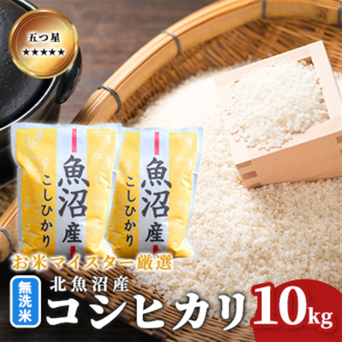 令和8年産 五つ星お米マイスター厳選 無洗米 魚沼産 コシヒカリ 10kg ご飯 白米 和食 ブランド米 銘柄米 おにぎり お弁当 産地直送 精米したて 2627699 - 新潟県魚沼市