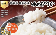 令和7年産 ＜8月配送＞ 山下商店ゆめぴりか 5kg | 北海道岩見沢産 ゆめぴりか 米 白米 お米 岩見沢市【a164-002-08】
