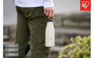 ＨＵＧＥＬ 真空断熱マグボトル ５００ｍｌ HSB-500 アッシュホワイト