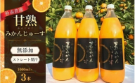 みかんジュース 仲森農園 甘熟みかんジュース 1L×2本 ミカンジュース みかん ミカン 温州みかん ストレート フルーツジュース フルーツ 果物 くだもの 人気 数量限定 仲森農園 三重県 熊野市【nkmr0025】