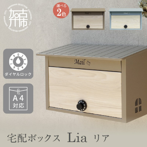 壁掛けポスト Lia リア《 ポスト 郵便ポスト 郵便受け 壁掛けポスト アンティーク 玄関 屋外 》【2502N16702】 2629531 - 兵庫県加古川市