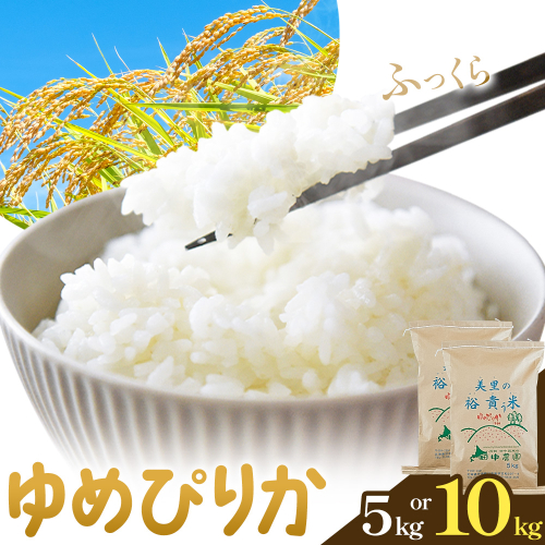 令和7年産 ゆめぴりか 選べる内容量 5kg (5kg×1袋) 10kg (5kg×2袋) 田中農園《90日以内に出荷予定(土日祝除く)》北海道 日高町 米 白米 精米 お米 北海道日高町 2629628 - 北海道日高町