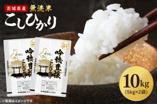 【選べる内容量】 ＜令和7年産＞ 無洗米 こしひかり 10kg タピオカ精米 コシヒカリ こしひかり 米 ごはん コメ お米 白米 精米 精米済み 国産 茨城県産 2630925 - 茨城県大洗町