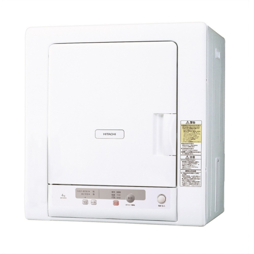 【日立衣類乾燥機】　DE-N40HX(W)　カラー：ピュアホワイト【 HITACHI 日立 家電 茨城県 日立市 】 2630953 - 茨城県日立市