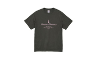 [ヒルノダムール](燻みブラック)Tシャツ 選べる4サイズ[L][ふるさと納税 人気 おすすめ ランキング 馬 競馬 競走馬 引退馬 ヒルノダムール Tシャツ シャツ 服 生活 日高 北海道 平取町 送料無料] BRTV300-3