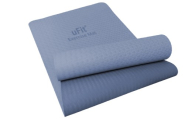 uFit Exercise Mat　200×90cm【ダスティブルー】 【エクササイズ マット ヨガ 筋トレ グリップ力 ズレにくい 運動 ストレッチ】