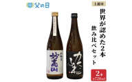 【父の日 ギフト】世界が認めた新潟上越の日本酒 IWC トロフィー受賞 2本 かたふね 妙高山 飲み比べ セット 日本酒 新潟 新潟県 上越 上越市 地酒 セット お酒 贈答 のし 送料無料