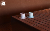 1616/ S&B Espresso Cup & Coaster Light Blue / Light Pink 2色セット【1616/arita japan】有田焼 ショルテン＆バーイングス デザイン オランダ 食器 器 うつわ カップ エスプレッソカップ パステルカラー ブルー ピンク シンプル シック モダン ギフト A35-704