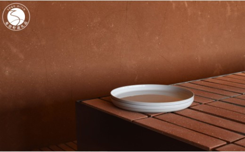 1616/ CMA Stack Flat 205 Earth Grey 2枚セット【1616/arita japan】有田焼 セシリエ・マンツ 北欧 デンマーク 食器 器 うつわ 皿 プレート グレー シンプル スタッキング シック モダン ギフト A24-214 2638386 - 佐賀県有田町
