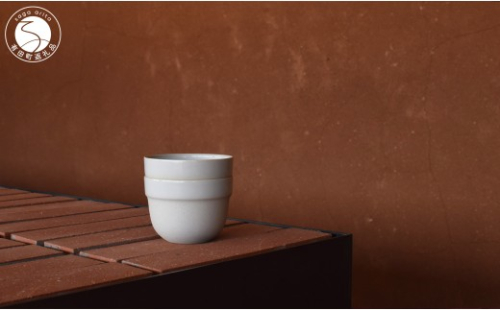 1616/ CMA Tea Cup Earth Grey 2個セット【1616/arita japan】有田焼 セシリエ・マンツ 北欧 デンマーク 食器 器 うつわ ティーカップ カップ グレー シンプル スタッキング シック モダン ギフト A12-238 2638394 - 佐賀県有田町