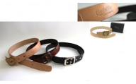 レザーベルト（黒）38インチ(950mm）