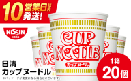 日清 カップヌードル 20食（1箱） ラーメン 麺 即席麺 麺類 カップ麺 インスタント カップラーメン