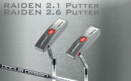 【ネック形状：スラント／クラブ長さ：35】RAIDEN 2.1(クランク)／2.6(スラント) PUTTER カーボンシャフト装着モデル ゴルフ DOCUS クラブ パター※離島への配送不可 | golf ゴルフ ごるふ クラブ ドゥーカス HARAKEN スポーツ スポーツ用品 高級 おしゃれ こだわり 茨城県 古河市 ハラケン _CZ63