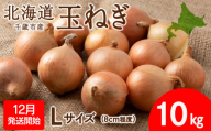 【先行予約】玉ねぎ 10kg Lサイズ 北海道 千歳市産 甘い たまねぎ 野菜 冷蔵 タマネギ 【假屋フードブリッジ】