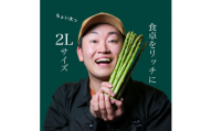 アスパラ王子が育てた自慢のアスパラ「2Lサイズ」1kg（さぬきのめざめ　おおもりや）【予約受付：ご用意でき次第発送】【H-55】