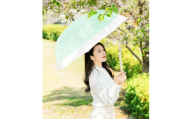 ロサブラン[日傘]ラージ コンビ[60cm] [ミント×アイボリー] | 100% 完全遮光 晴雨兼用 Rose blanc 傘 カサ uvカット 遮光 遮熱 涼感 紫外線対策 1級遮光 ファッション レディース メンズ ファッション おしゃれ 小物 ギフト プレゼント 母の日