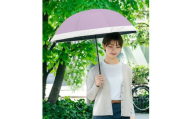 ロサブラン[日傘]2段折り コンビ[50cm] [ラベンダー×アイボリー] | 100% 完全遮光 晴雨兼用 Rose blanc 傘 カサ uvカット 遮光 遮熱 涼感 紫外線対策 1級遮光 ファッション レディース メンズ ファッション おしゃれ 小物 ギフト プレゼント 母の日