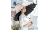 ロサブラン【日傘】2段折り フリル【50cm】 【ピンク】 | 100％ 完全遮光 晴雨兼用 Rose blanc 傘 カサ uvカット 遮光 遮熱 涼感 紫外線対策 1級遮光 ファッション レディース メンズ ファッション おしゃれ 小物 ギフト プレゼント 母の日