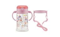 2WAYストローマグ 370ml ユニコーン／KSHW2N_4973307484216 ストロー マグ トレーニング 1歳 奈良県 奈良市 なら
