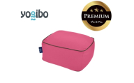 Yogibo Ottoman Premium ダスティピンク│送料無料 全国配送離島含 ビーズクッション カバー 洗える（ヨギボー オットマン プレミアム）