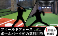 フィールドフォースボールパーク柏の葉利用券 【1時間利用チケット】 [№5412-0591]
