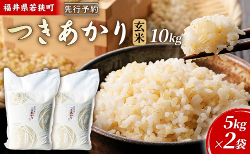 【12月お届け】令和8年産 若狭町ツキアカリ玄米10kg 米 お米 つきあかり 福井県 2659216 - 福井県若狭町