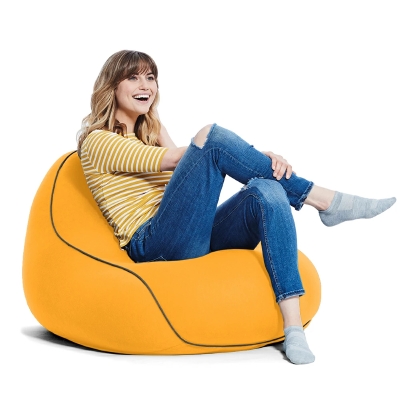 K2241 Yogibo Lounger ヨギボー ラウンジャー 【アンバーゴールド】 2659315 - 茨城県境町