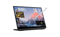 EHOMEWEI モバイルモニター 有機EL タッチパネル 13.3インチ 薄型5mm [1306]