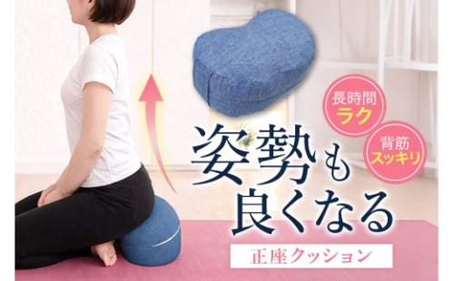 [No.5895-0824]姿勢も良くなる正座クッション 正座 あぐら 座禅 瞑想 骨盤 立てる クッション 広島 安芸高田市 2662266 - 広島県安芸高田市