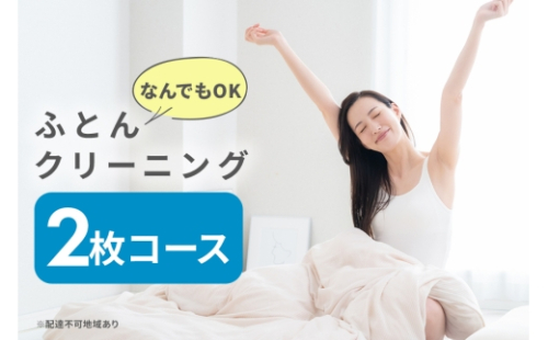 [No.5895-0592]ふとんクリーニング 2枚 （なんでもOK） 2662295 - 広島県安芸高田市