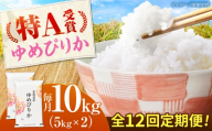 【チョイス限定寄附額】【先行予約】新米【12回定期便】 令和8年産 北海道産 ゆめぴりか 10kg（5kg×2袋）| 米 お米 白米 新米 ゆめぴりか | 株式会社SKFグループ [BOAY047]