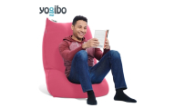 Yogibo Lite ダスティピンク ヨギボー ヨギボーライト ビーズクッション クッション ビーズ 家具 ソファ ソファー ビーズチェア 持ち運び 持ち運びソファー 大阪 大阪府 岸和田市[№5385-1351]
