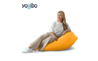 Yogibo Mini アンバーゴールド ヨギボー ミニ ヨギボーミニ ビーズクッション クッション ビーズ ソファ ソファー ビーズソファ 1人掛け 一人暮らし 家具 インテリア 大阪府 岸和田市[№5385-1356]