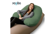 Yogibo Support オリーブグリーン ヨギボー ヨギボーサポート ビーズクッション クッション 授乳クッション 肘置き アームレスト 家具 ベビー用品 赤ちゃん 大阪 大阪府 岸和田[№5385-1358]