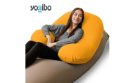 Yogibo Support アンバーゴールド ヨギボー ヨギボーサポート ビーズクッション クッション 授乳クッション 肘置き アームレスト 家具 ベビー用品 赤ちゃん 大阪 大阪府 岸和田[№5385-1360]