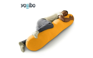 Yogibo Roll Max アンバーゴールド 抱き枕 ヨギボー ロール マックス ビーズクッション クッション ビーズ 枕 背もたれ ロング ベッド ソファ 家具 インテリア 寝具 大阪府 岸和田市 [№5385-1364]