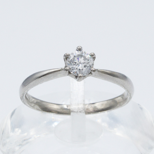 Dカラー ダイヤモンド リング 0.3ct Ag900[Pt100] （111118r） (BR-99) 2666422 - 山梨県甲斐市