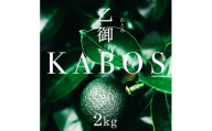 かぼす発祥の地臼杵市乙見・ブランドかぼす【乙御KABOS】２㎏　カボス 青果 柑橘