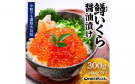 いくら 醤油漬け 300g(100g×3P)  小分け  鱒の卵 尾張まるはち