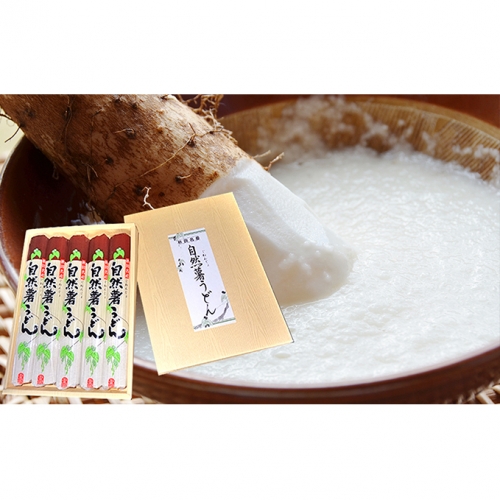 里郷 自然薯うどん(稲庭製法)180g×5袋 五城目産自然薯使用
