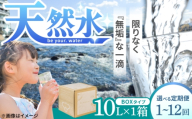 【全7回定期便】 【天然水】be your. water / ビーユアウォーター 10L×1箱 飲料水 水 みず 備蓄 防災 天然水　日田市 / 株式会社H.E.F [ARGL007]