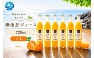 有田 みかん 100% ジュース / 温州みかん 有田みかん ストレート 果汁 無添加 柑橘 和歌山 18000円 720ml ※北海道・沖縄・離島への配送不可 //drink 【ikd100-mik720-6】