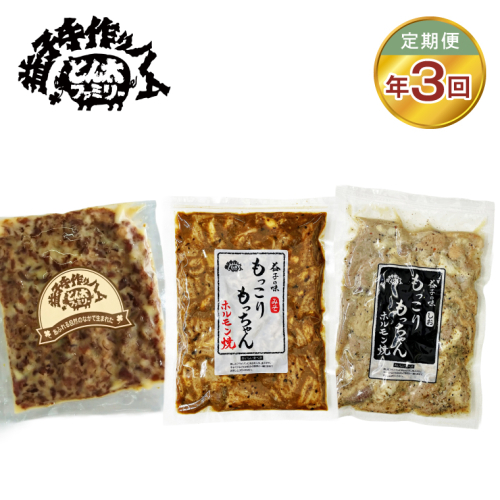 【定期便】益子手づくりふるさとおかずセット（冷凍）年3回(3月、6月、9月)｜栃木県 益子町 ふるさと納税 手作り 豚ホルモン焼き 鶏そぼろ ご飯のお供 おかず 冷凍（AF037） 2672847 - 栃木県益子町