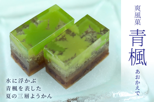 夏限定羊羹・青楓｜和菓子 スイーツ [1747] 2673145 - 京都府長岡京市