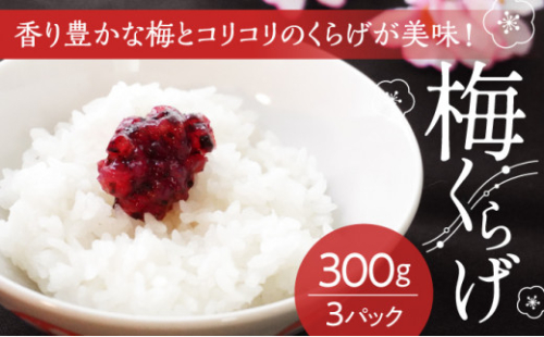 T-10【国産紀州南高梅使用】梅くらげ300g×3パック 2673333 - 兵庫県たつの市