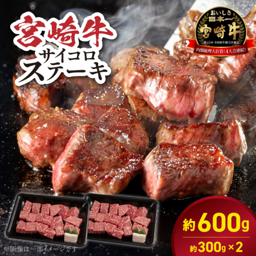 宮崎牛サイコロステーキ N0217-YA867 2674051 - 宮崎県延岡市