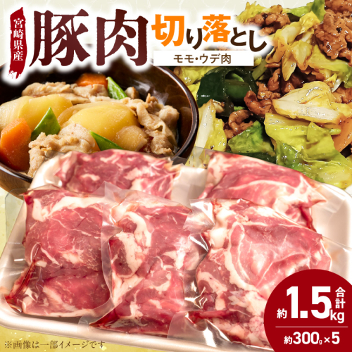 宮崎県産 豚肉 切り落とし N0217-YA3399 2674054 - 宮崎県延岡市