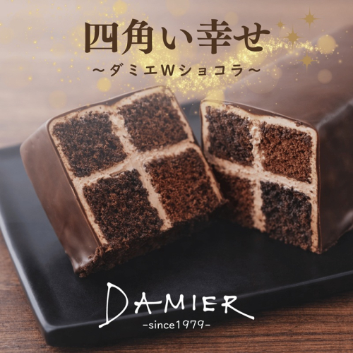 a11-200　～DAMIER～ ダミエWショコラ(ロングサイズ)　半生菓子　ミラベル 2674960 - 静岡県焼津市
